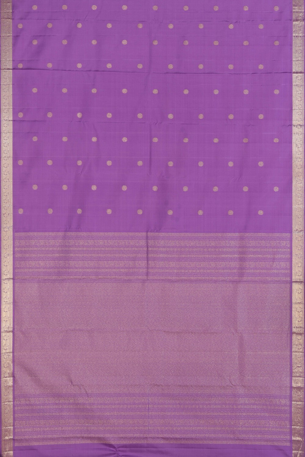 Image of Kanchipattu Purple Saree
